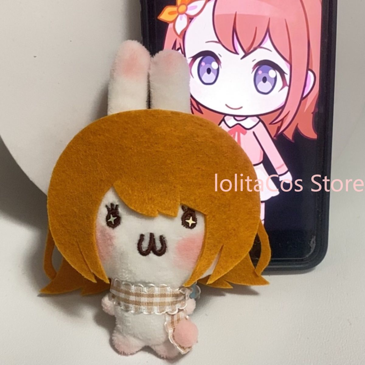 Anime Cosplay Bunny - Pjsk Project SEKAI Minori Hanasato Boneka