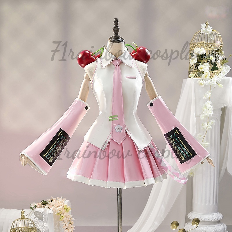 Anime Cosplay Boy - Kostum Cosplay Sakura Mikuu Seragam Mikuu