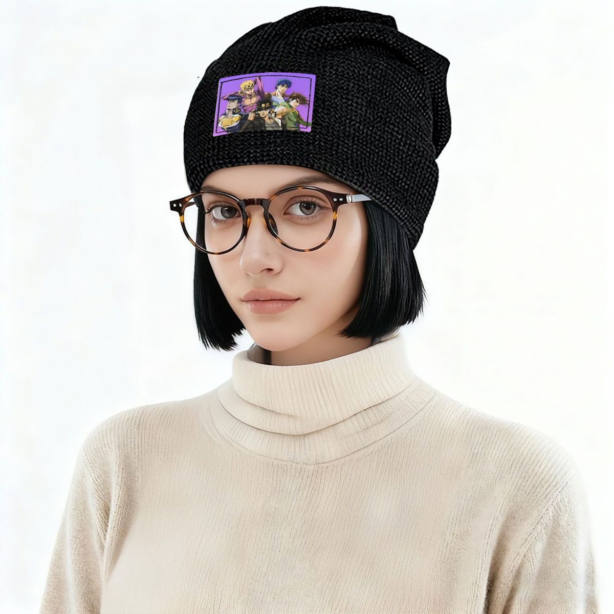 Jojo Bizarre Hat - Topi Beanie Skullies Kartun Anime Jojo