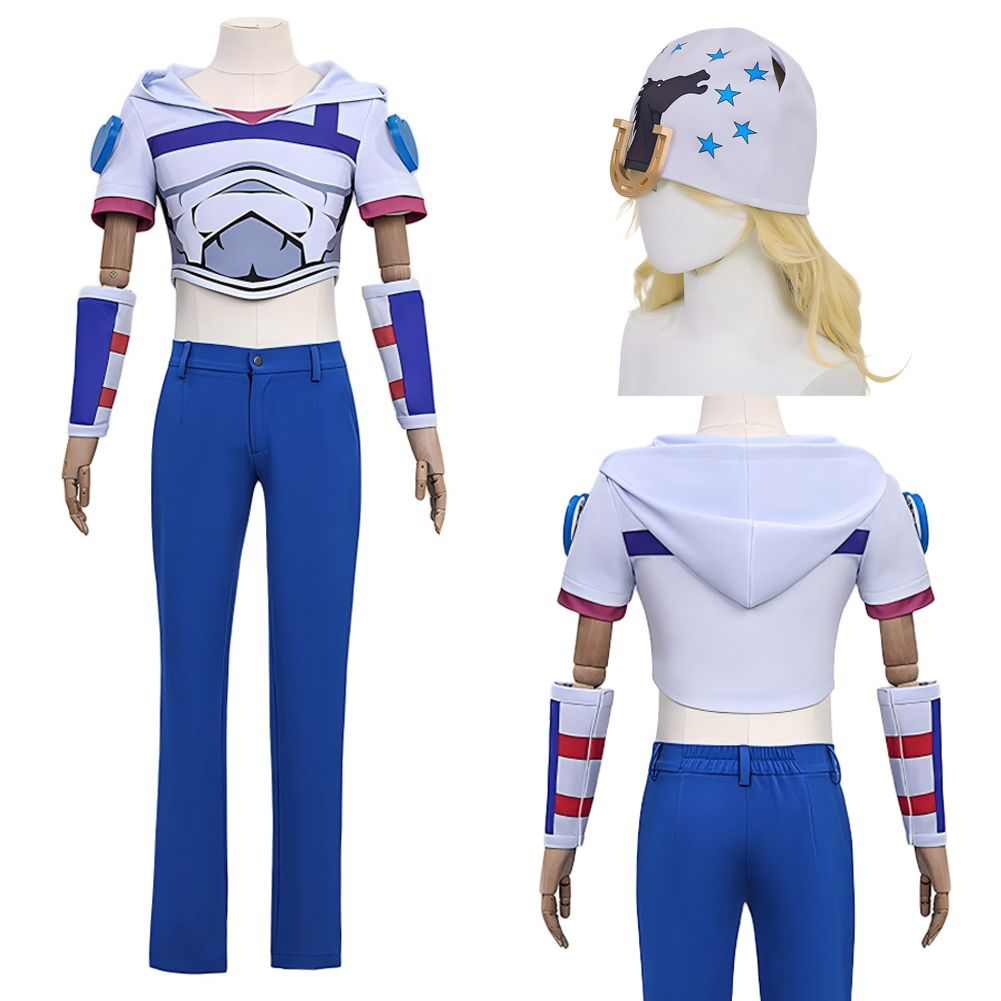 Jojo Bizarre Hat - Johnny Joestar Pakaian Anime JoJo Cosplay