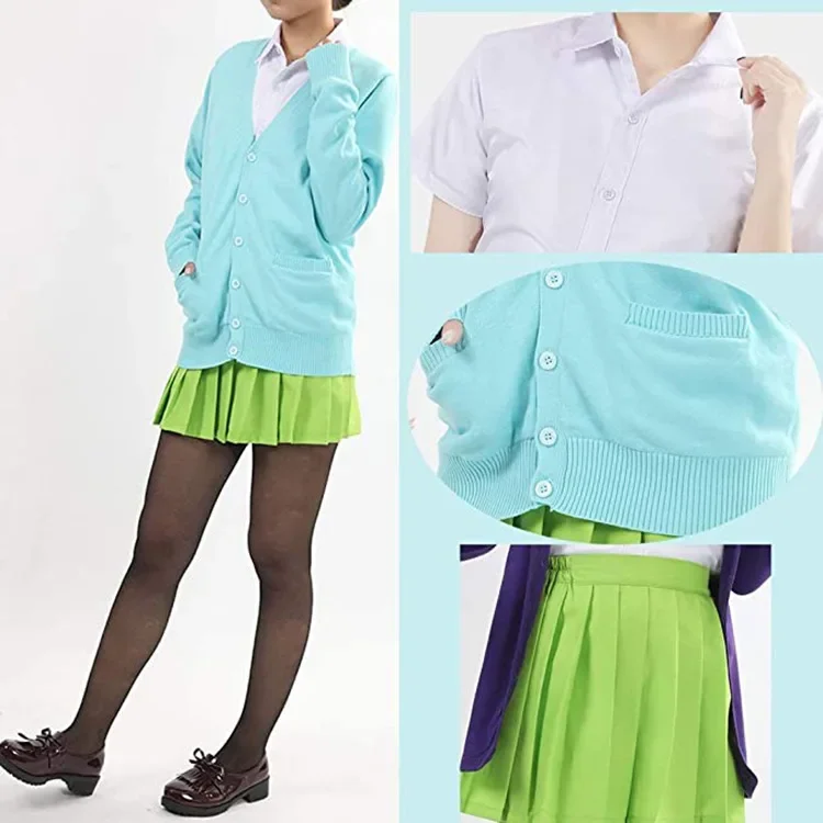 Quintuplets Anime Cosplay - Kostum Halloween baru 2026 untuk Cosplay