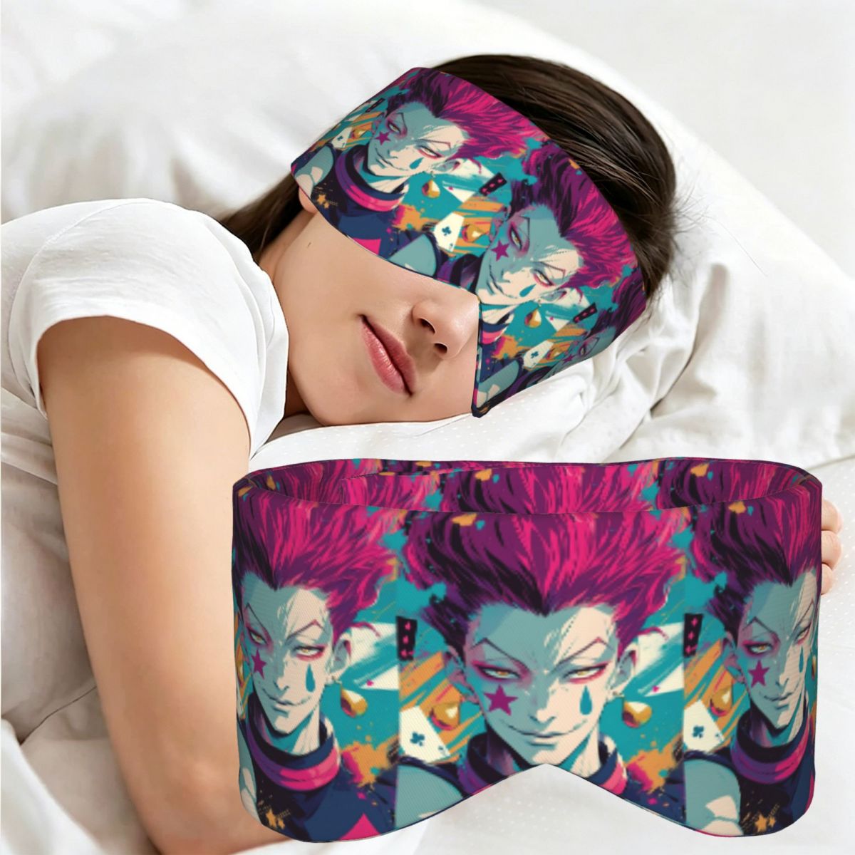 Anime & Cosplay Expo Acx 2025 - Penutup Mata Tidur Anime Hisoka Hunter