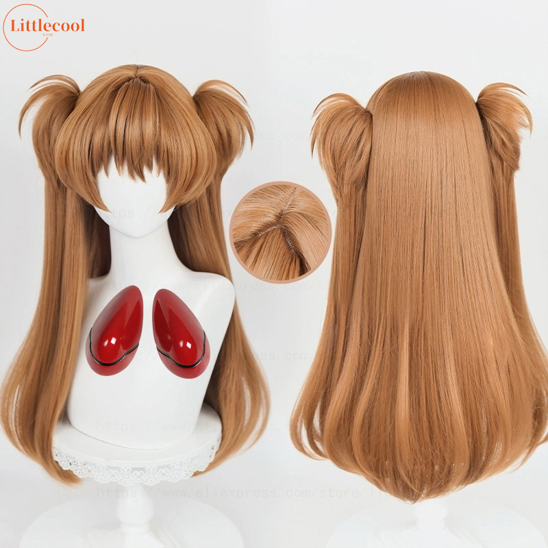 Anime Cosplay Orange Hair - Wig Cosplay EVA Asuka Langley Soryu