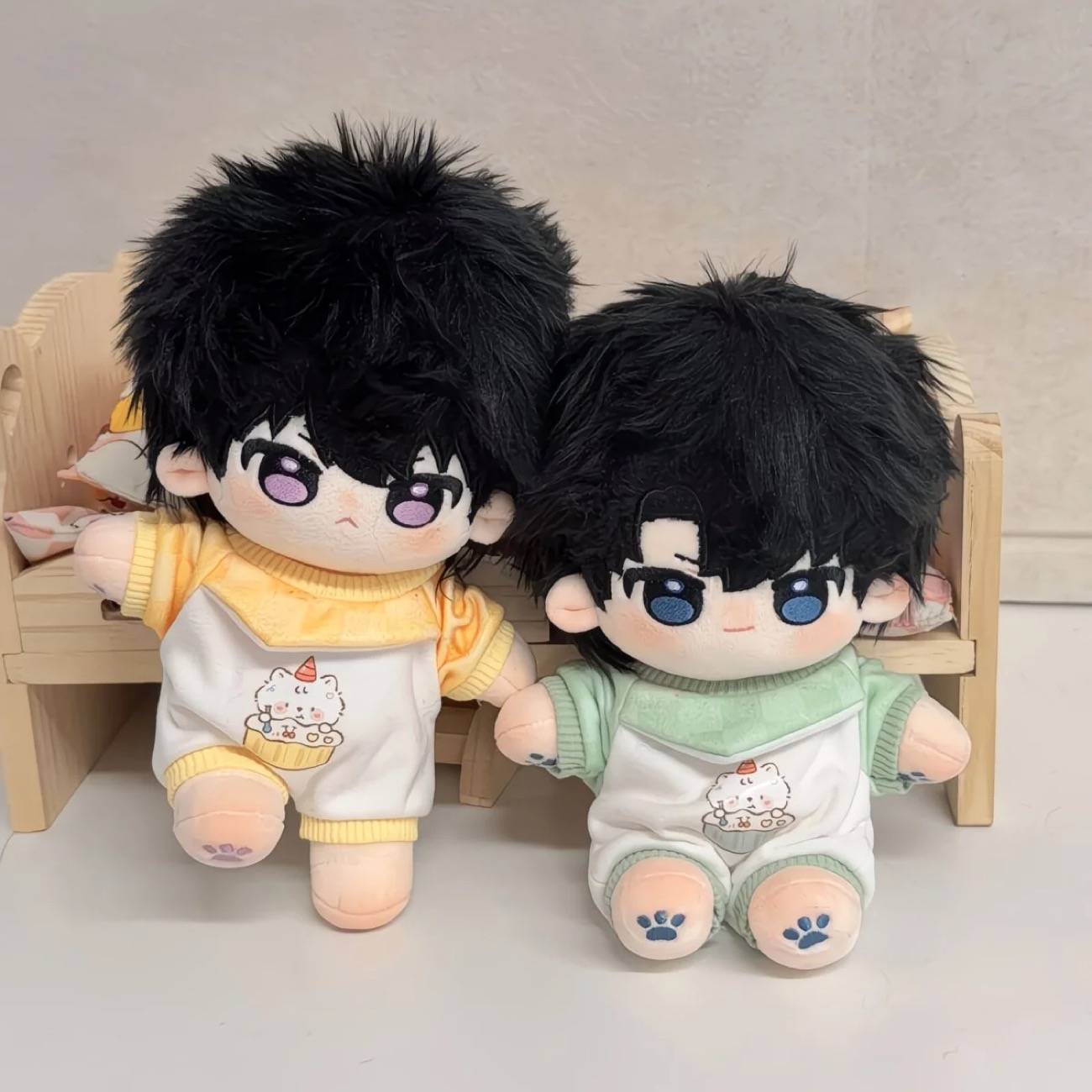 Anime Cosplay Boy - Menyamar sebagai orang bodoh, boneka katun