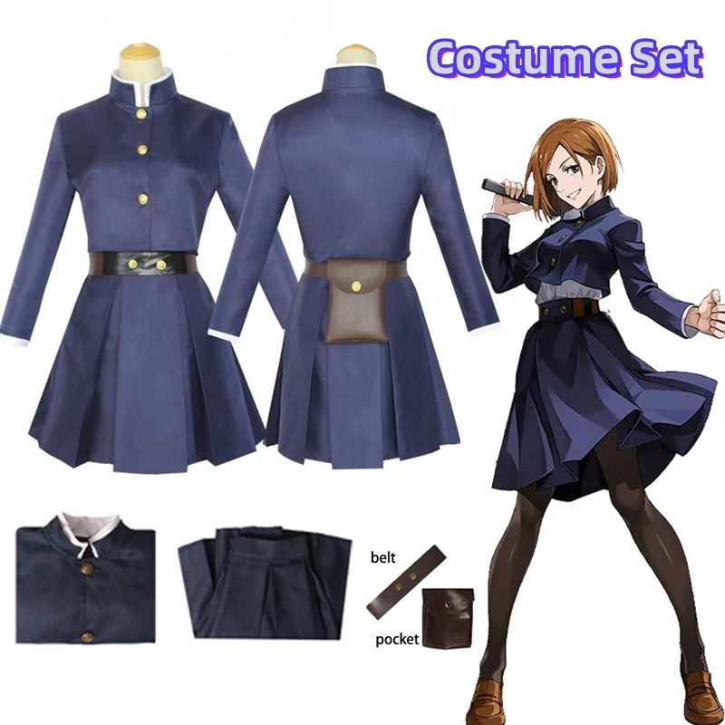 Anime Cosplay Jujutsu - Kostum Cosplay Anime Jujitsu Kaisen Kugisaki