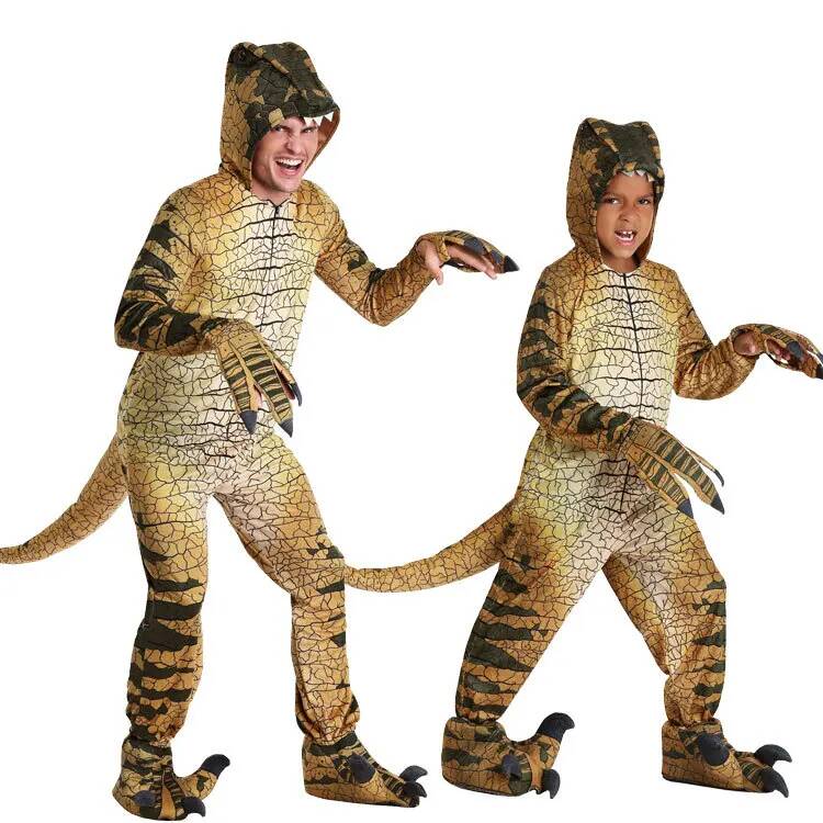 Anime Cosplay Boy - Kostum Anak-anak Dinosaurus Tyrannosaurus Kostum Cosplay