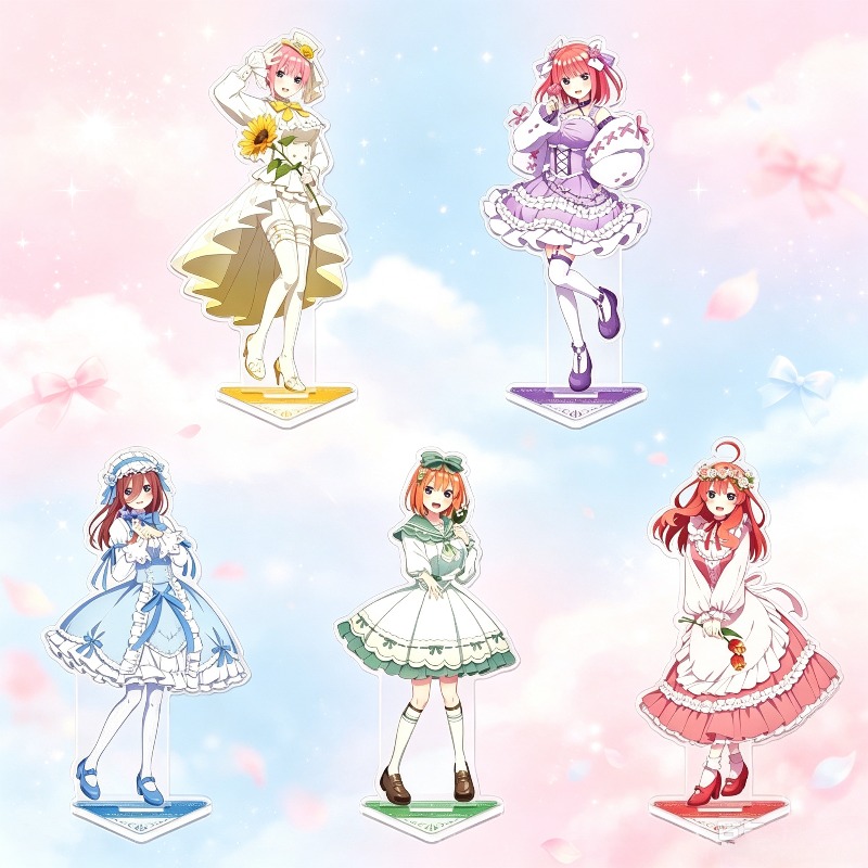 Quintuplets Anime Cosplay - The Quintessential Quintuplets Stand Akrilik Gaya