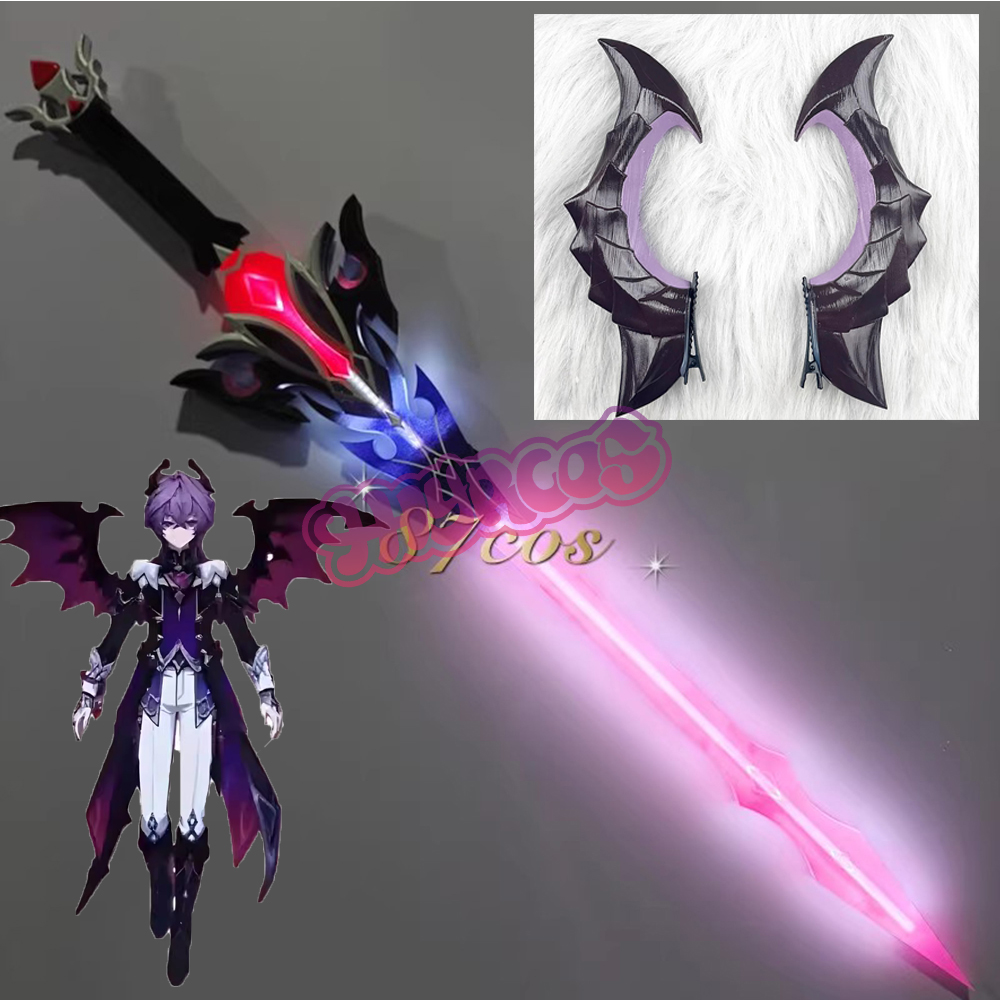 Anime Cosplay Sword - Pedang Durin 115CM Genshin Impact, Properti