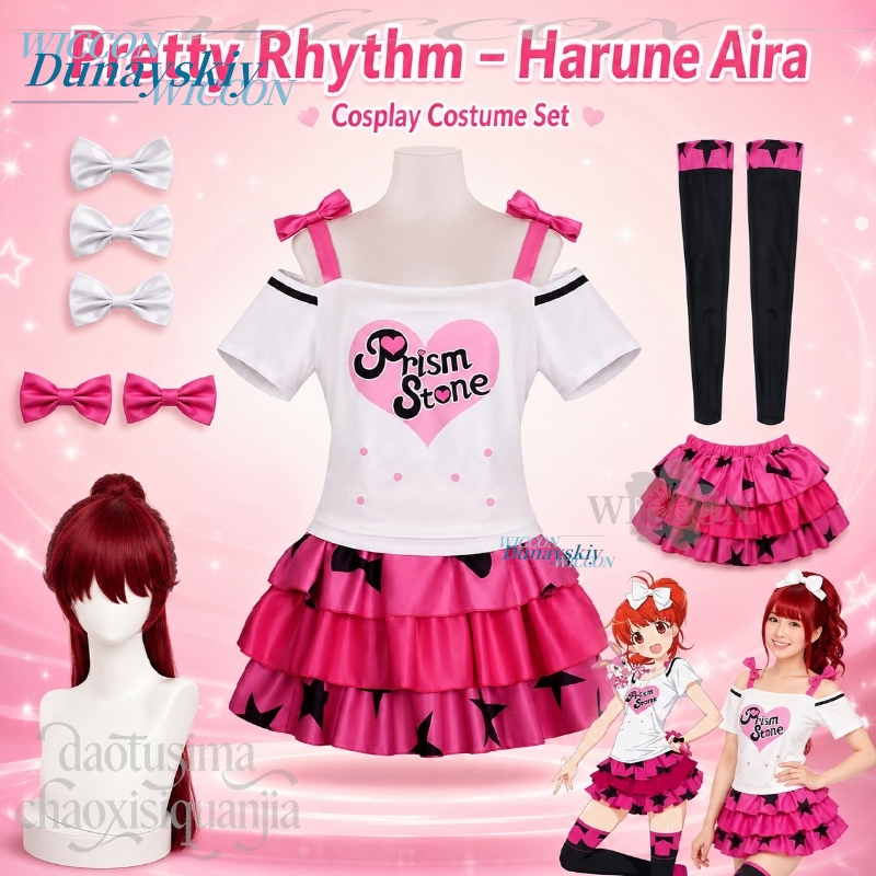 Anime Cosplay Dance - Kostum Cosplay Anime Pretty Rhythm Harune