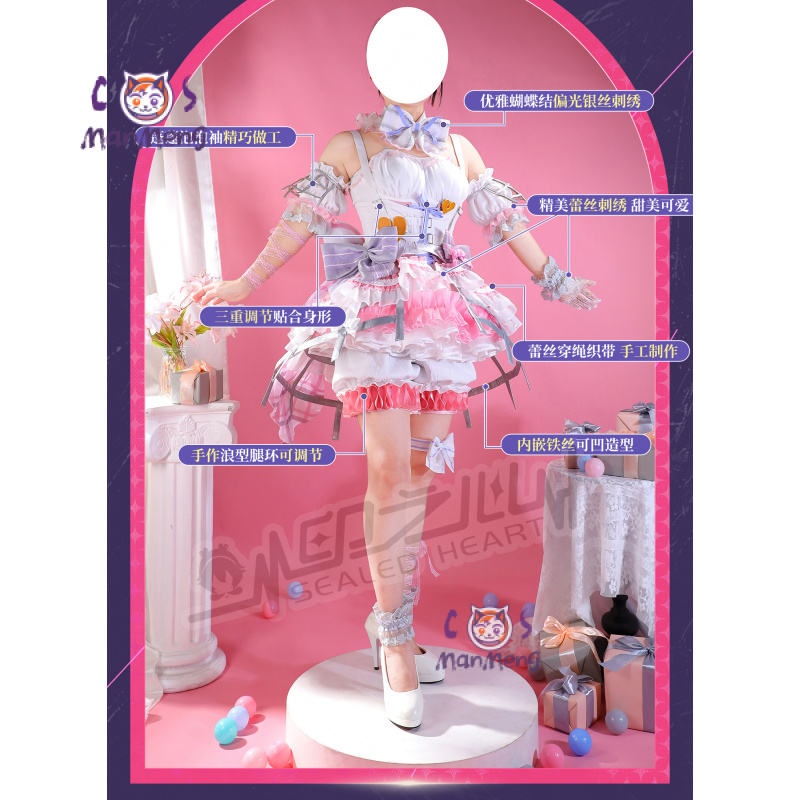 Akiyama Mizuki Amia mzk Kostum - Anime Cosplay Dress ulasan dan harga
