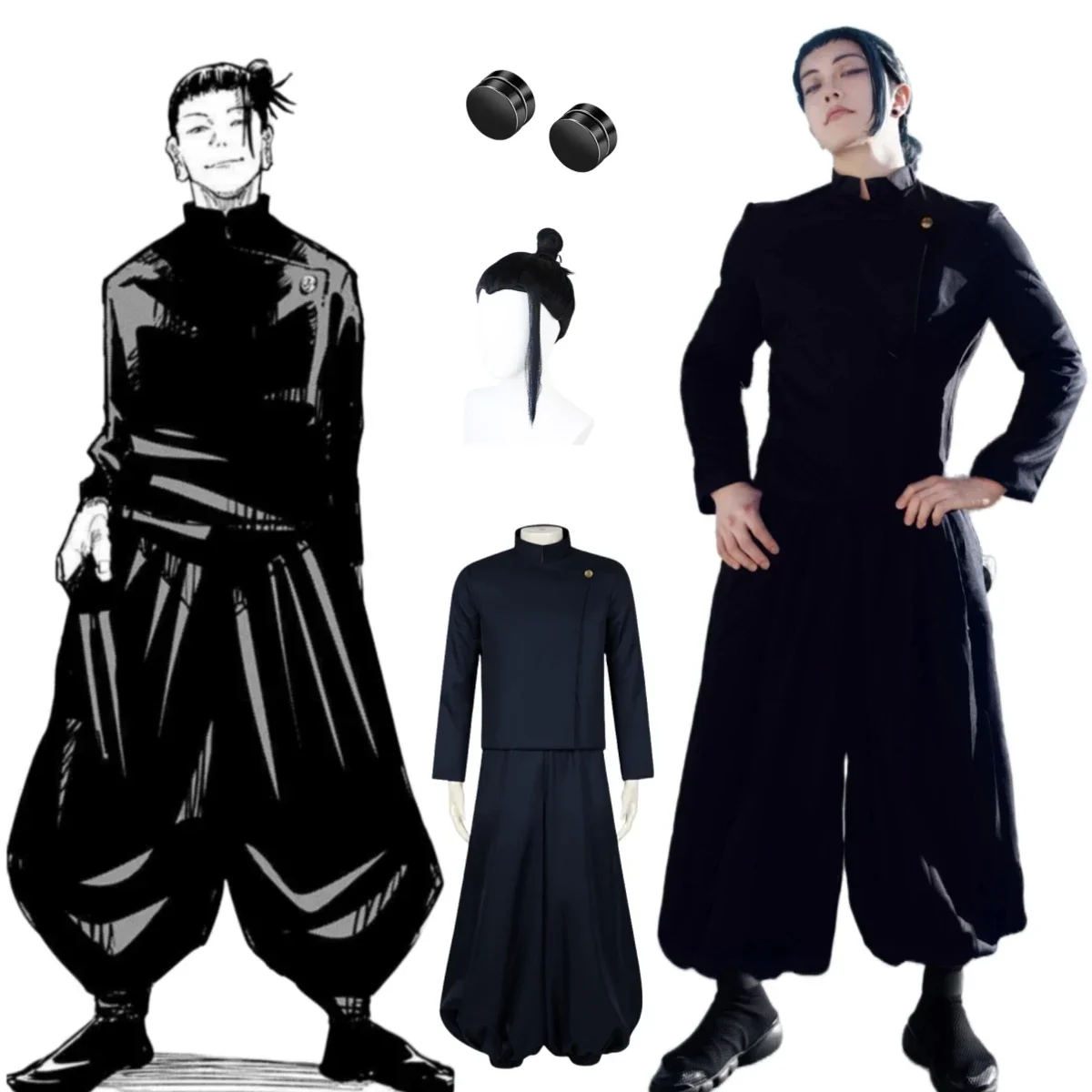 Kostum Anime Cosplay Jujitsu K - Anime Cosplay Jujutsu ulasan dan harga