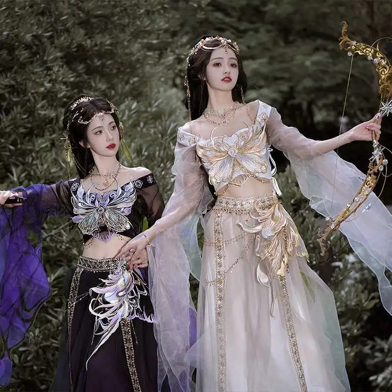 Kostum Kuno Hanfu Gaya Musim P - Anime Cosplay Dance ulasan dan harga