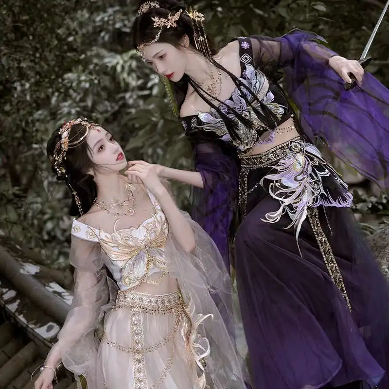 Kostum Kuno Hanfu Gaya Musim P - Anime Cosplay Dance ulasan dan harga