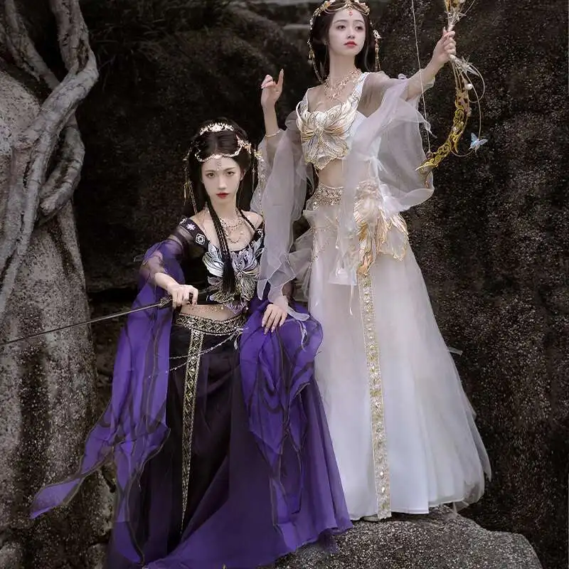 Kostum Kuno Hanfu Gaya Musim P - Anime Cosplay Dance ulasan dan harga