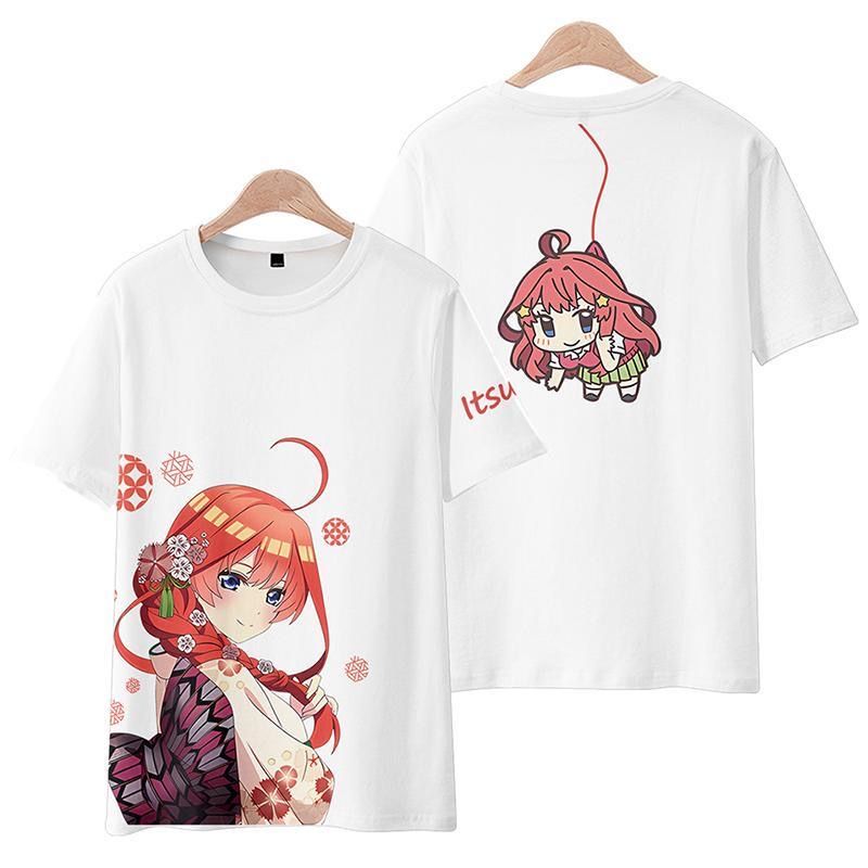 Hadiah Kaus Bersirkulasi Lenga - Quintuplets Anime Cosplay ulasan dan harga