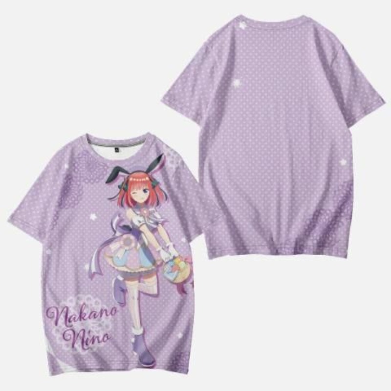 Hadiah Kaus Bersirkulasi Lenga - Quintuplets Anime Cosplay ulasan dan harga
