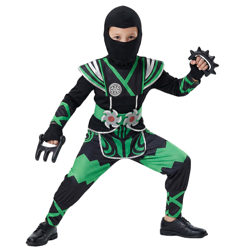 Set Kostum Ninja Jepang untuk  - Anime Cosplay Boy ulasan dan harga
