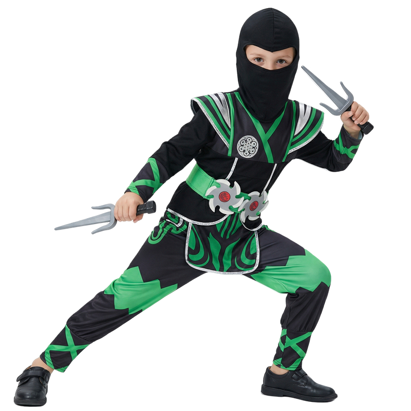 Set Kostum Ninja Jepang untuk  - Anime Cosplay Boy ulasan dan harga