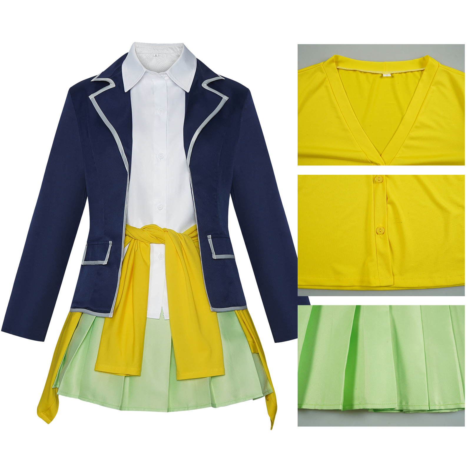 Kostum Cosplay Anime Nakano Ic - Quintuplets Anime Cosplay ulasan dan harga