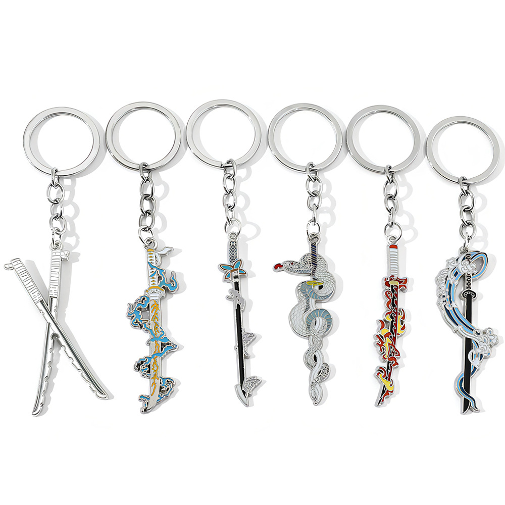 Gantungan Kunci Demon Slayer A - Anime Cosplay Sword ulasan dan harga