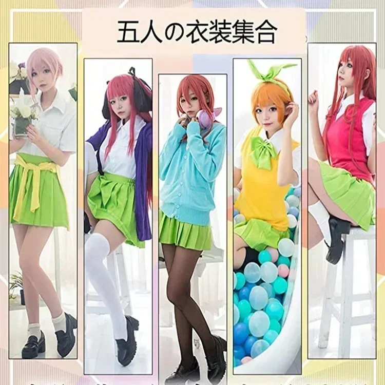 Kostum Halloween baru 2026 unt - Quintuplets Anime Cosplay ulasan dan harga