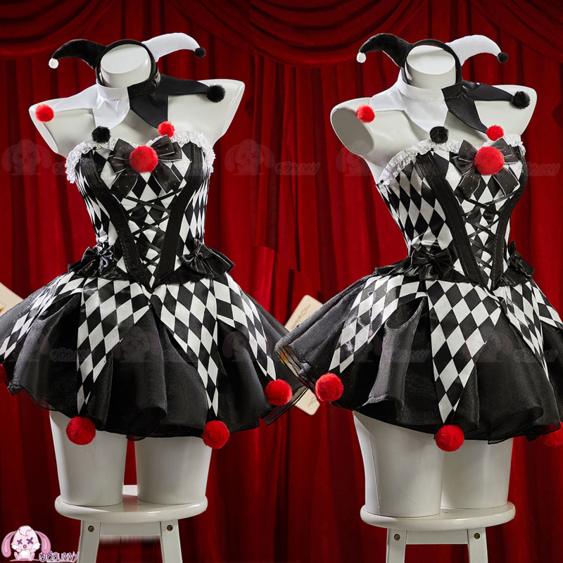 Kostum Cosplay Blok Warna Sirk - Anime Cosplay Outfits Female ulasan dan harga