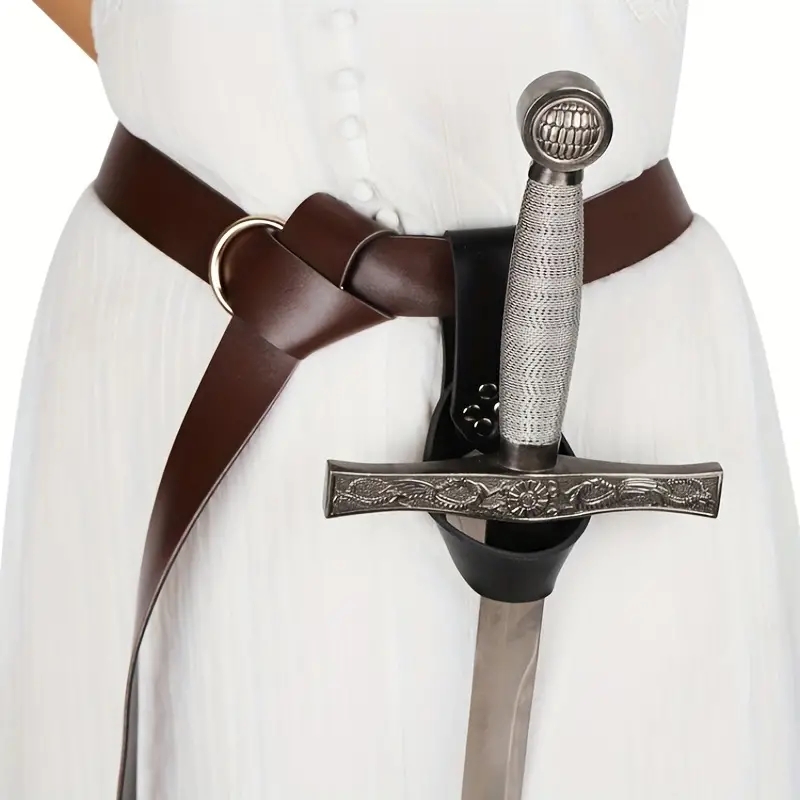 Sabuk Kulit Retro Viking denga - Anime Cosplay Sword ulasan dan harga