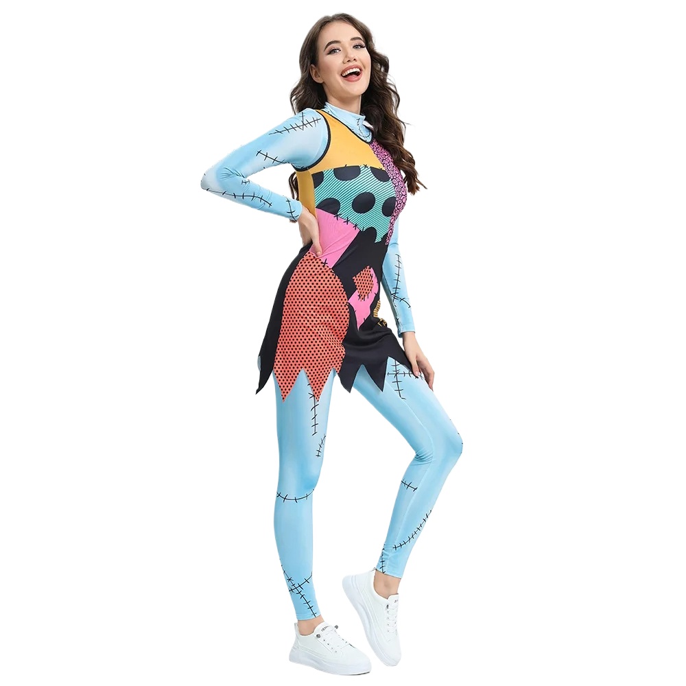 Gaun Cosplay Sally Film Anime  - Anime Cosplay Outfits Female ulasan dan harga