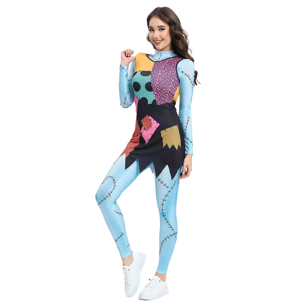 Gaun Cosplay Sally Film Anime  - Anime Cosplay Outfits Female ulasan dan harga