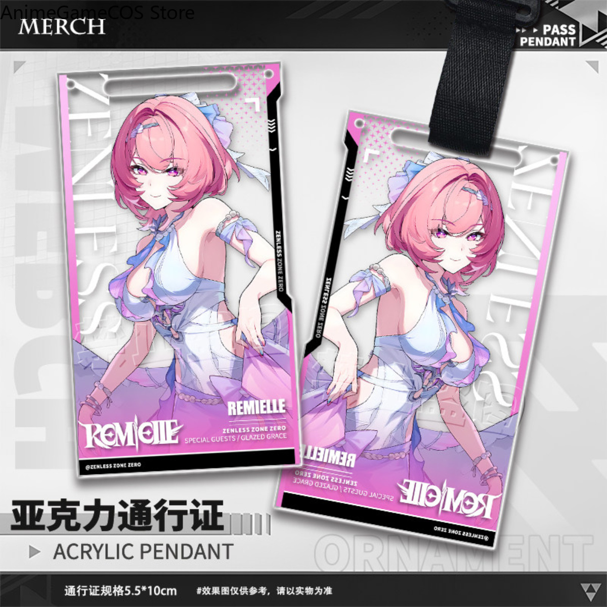 Anime Zenless Zone Zero Remiel - Cosplay Zone Anime Friends ulasan dan harga