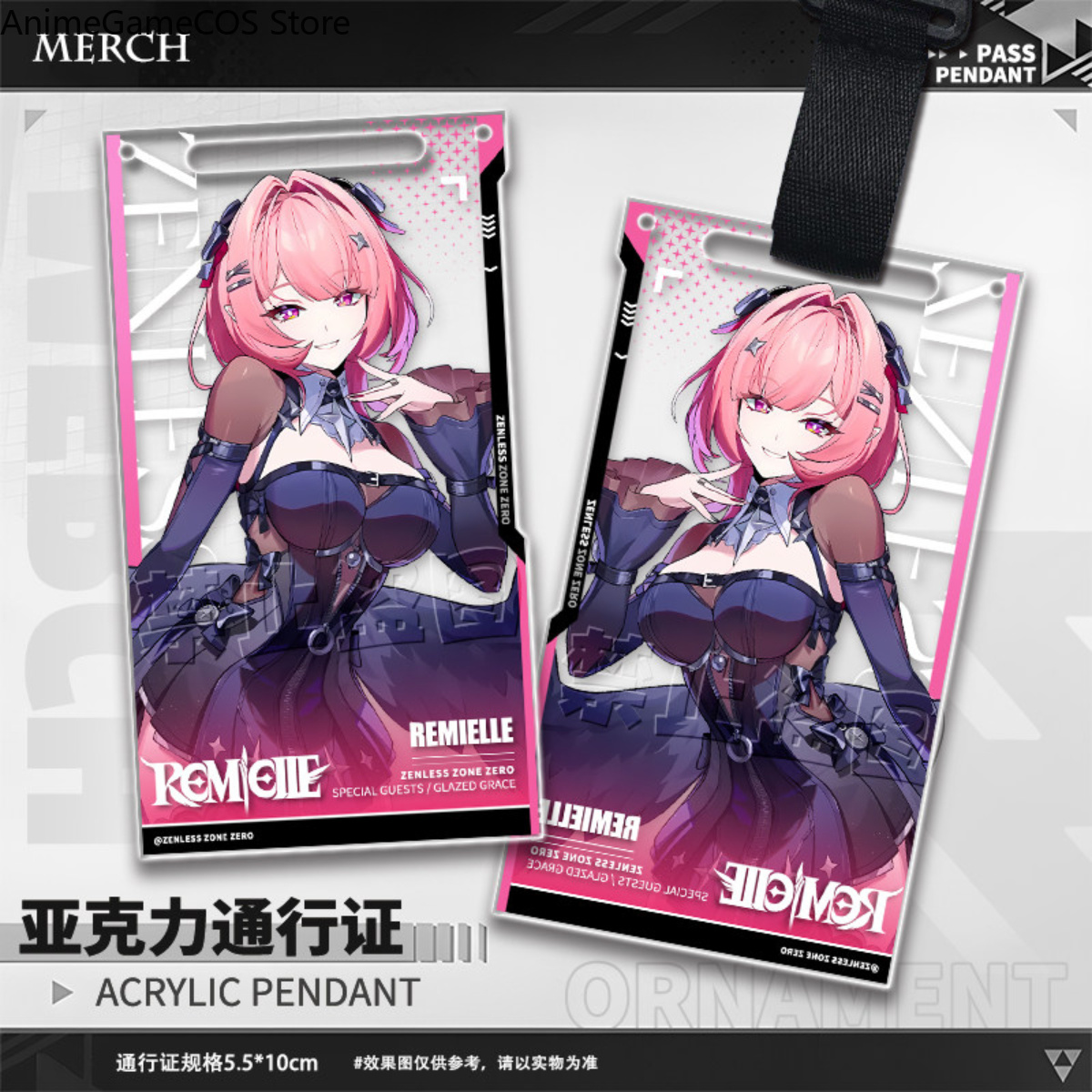 Anime Zenless Zone Zero Remiel - Cosplay Zone Anime Friends ulasan dan harga