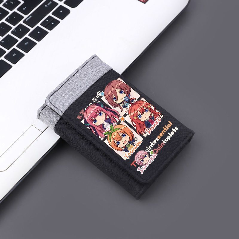 Dompet Koin Pelajar Gambar Kar - Quintuplets Anime Cosplay ulasan dan harga
