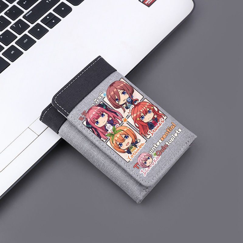Dompet Koin Pelajar Gambar Kar - Quintuplets Anime Cosplay ulasan dan harga