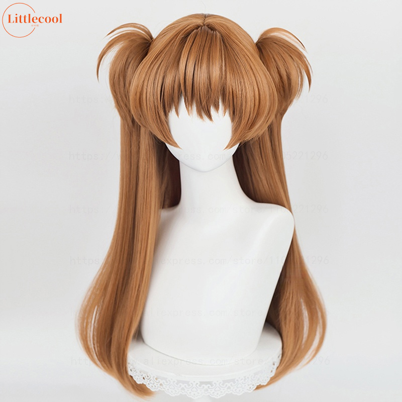 Wig Cosplay EVA Asuka Langley  - Anime Cosplay Orange Hair ulasan dan harga