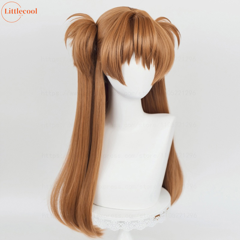 Wig Cosplay EVA Asuka Langley  - Anime Cosplay Orange Hair ulasan dan harga