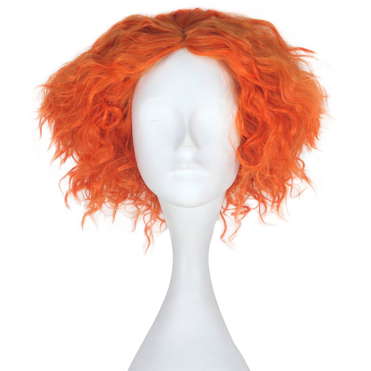 Wig Oranye Alice In Wonderland - Anime Cosplay Orange Hair ulasan dan harga