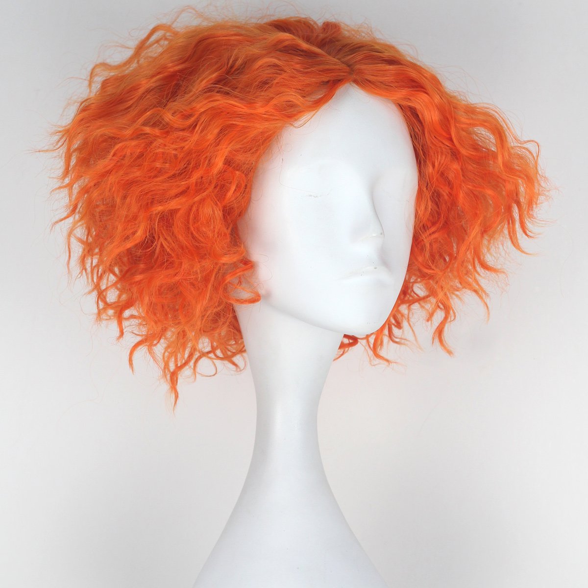 Wig Oranye Alice In Wonderland - Anime Cosplay Orange Hair ulasan dan harga
