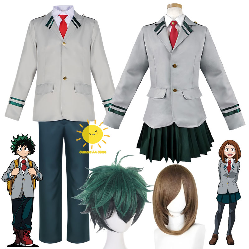 Kostum Cosplay Anime Midoriya  - Anime Cosplay Jujutsu ulasan dan harga