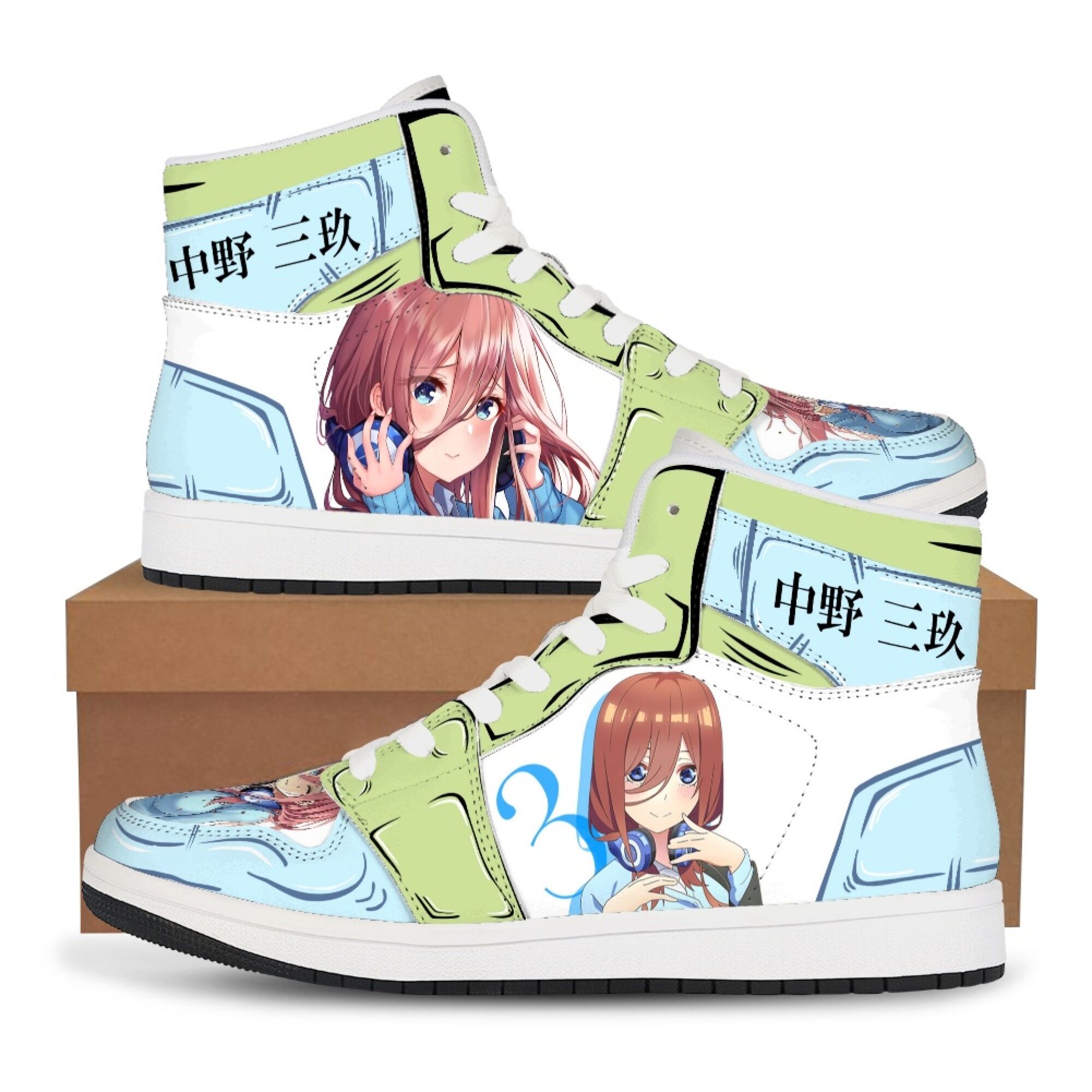 Sepatu kets tinggi unisex akse - Quintuplets Anime Cosplay ulasan dan harga