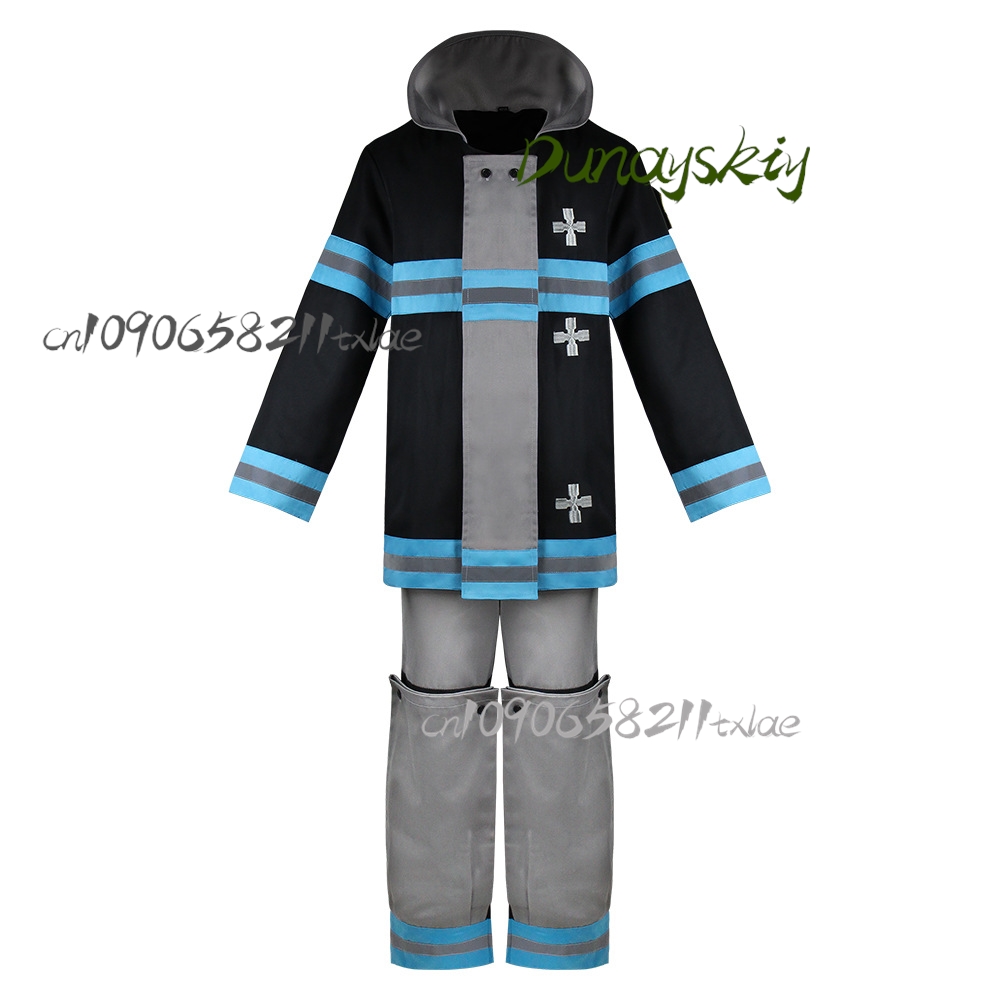 Kostum Cosplay Fire Force Arth - Anime Cosplay Sword ulasan dan harga
