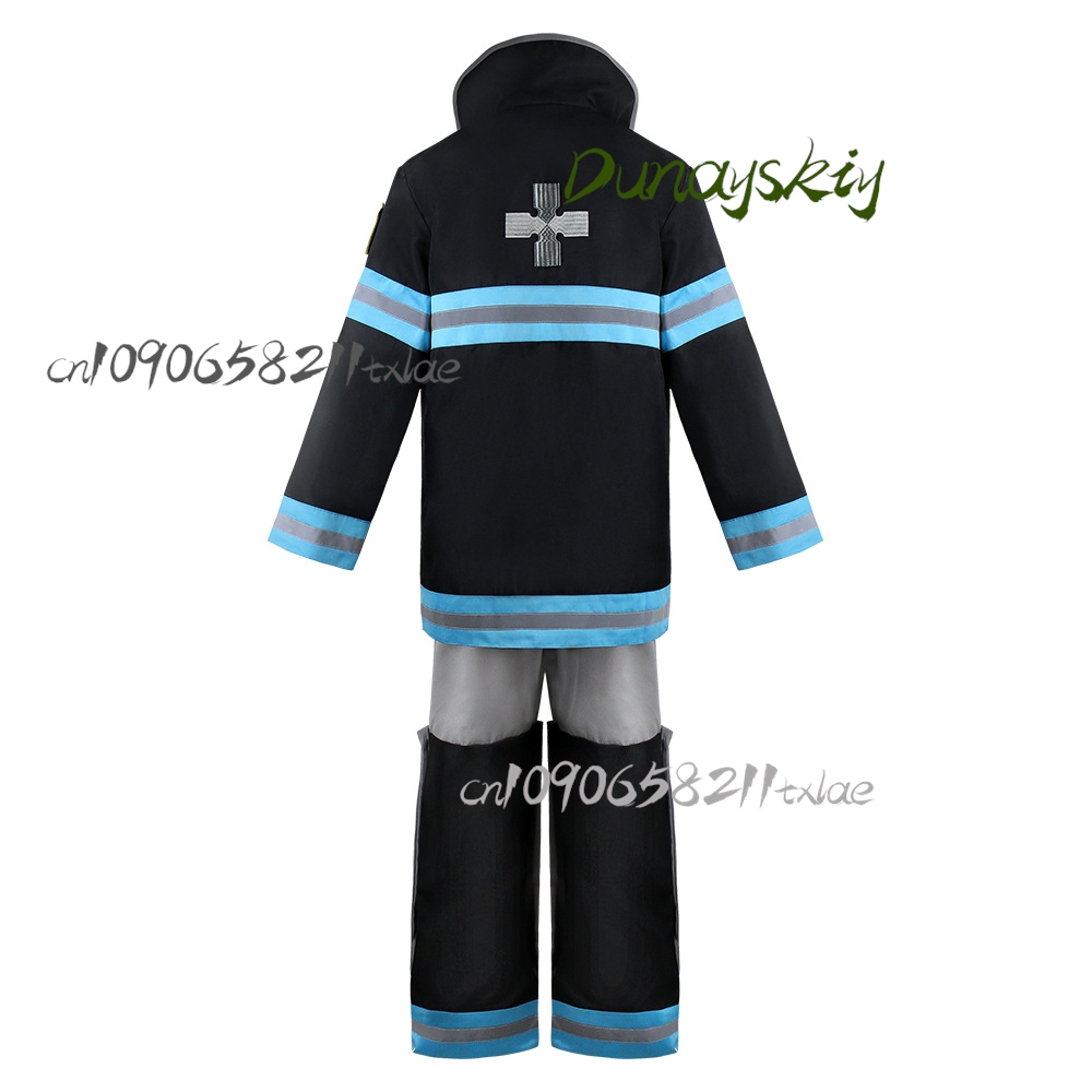 Kostum Cosplay Fire Force Arth - Anime Cosplay Sword ulasan dan harga