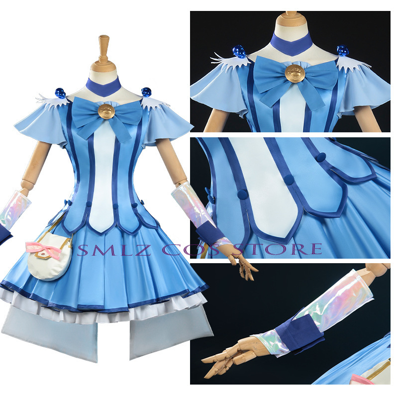 Cure Beauty Cosplay Anime Smil - Anime Cosplay Dress ulasan dan harga