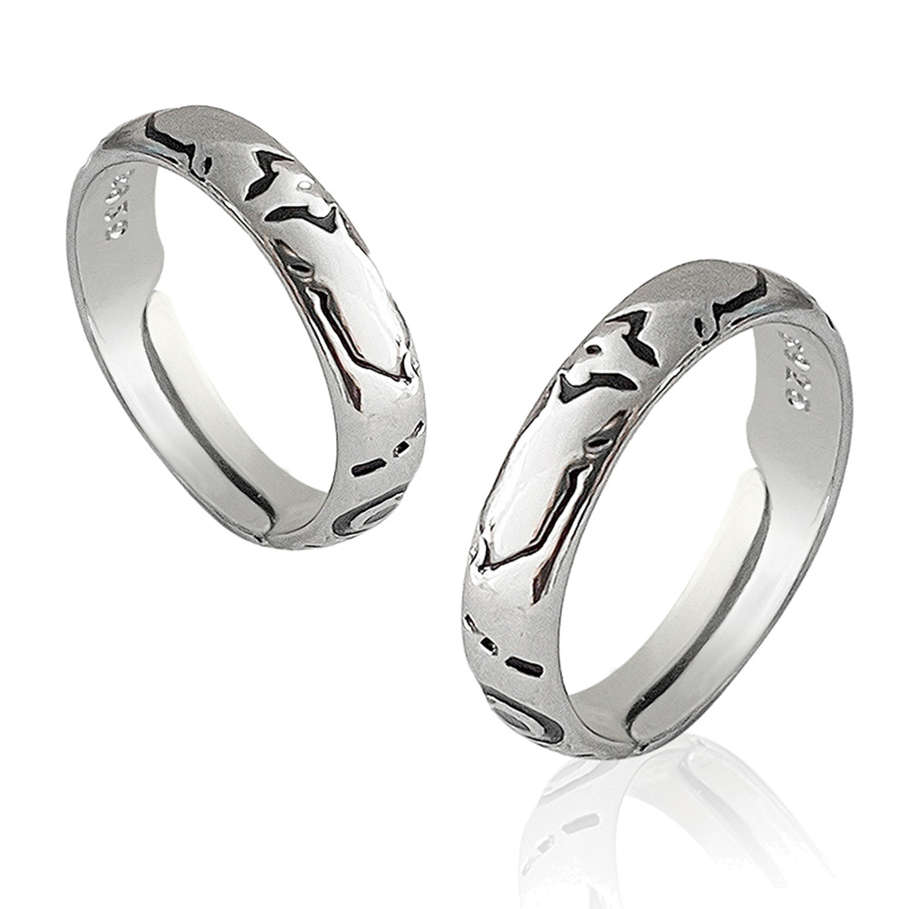 Aksesori Cincin Perak Sukuna R - Anime Cosplay Jujutsu ulasan dan harga