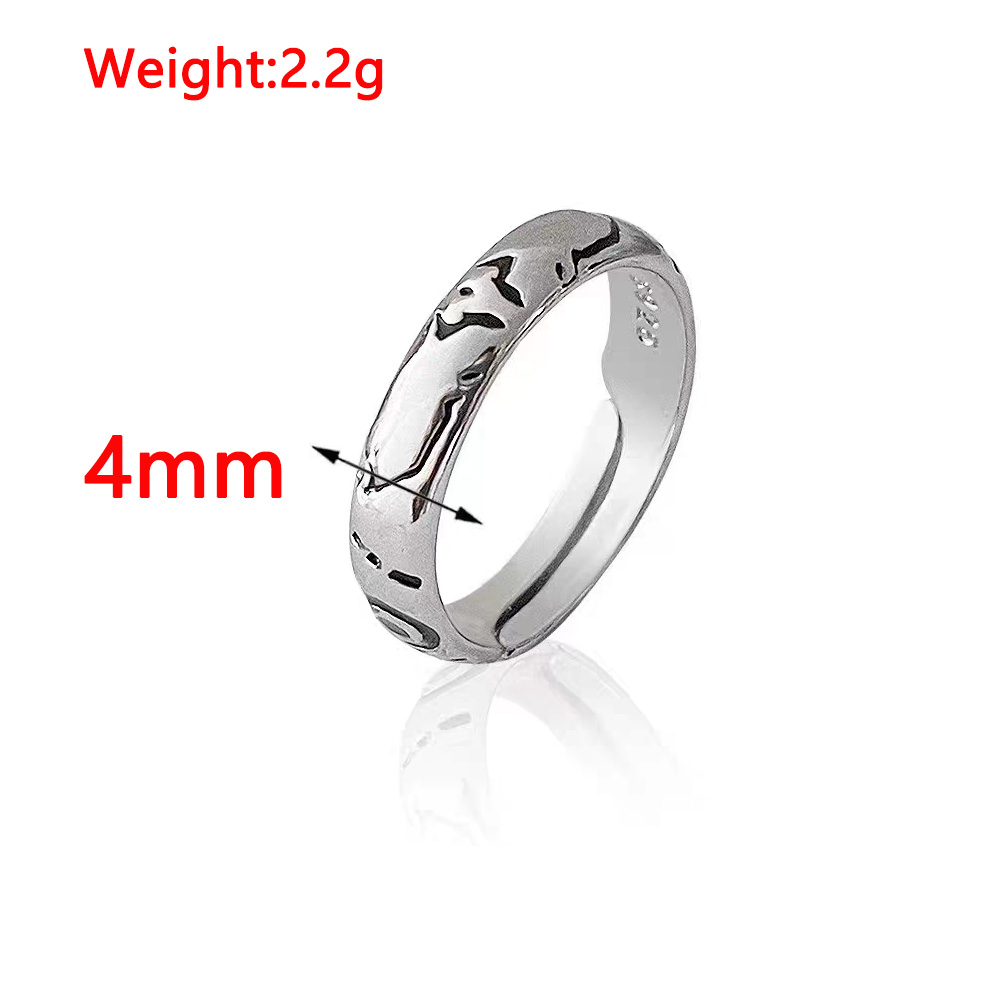 Aksesori Cincin Perak Sukuna R - Anime Cosplay Jujutsu ulasan dan harga