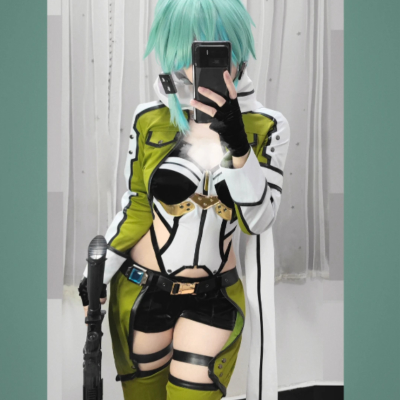 SAO Sword Art Online GGO Sinon - Anime Cosplay Sword ulasan dan harga
