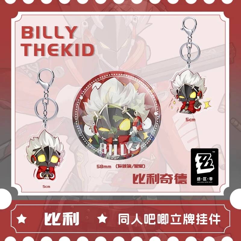 Zenless Zone Zero Billy The Ki - Cosplay Zone Anime Friends ulasan dan harga