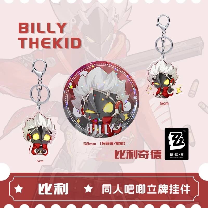 Zenless Zone Zero Billy The Ki - Cosplay Zone Anime Friends ulasan dan harga