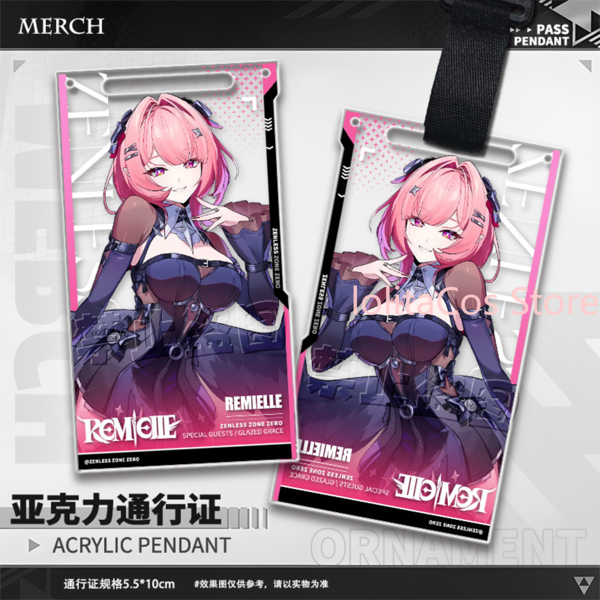 Zenless Zone Zero Remielle Dan - Cosplay Zone Anime Friends ulasan dan harga