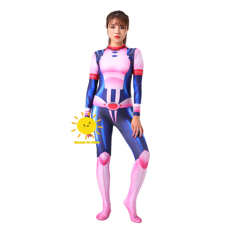 Kostum Cosplay Anime Asui Tsuy - Anime Cosplay Jujutsu ulasan dan harga