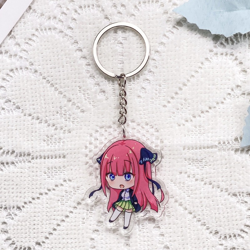 5pcs Gantungan Kunci Anime The - Quintuplets Anime Cosplay ulasan dan harga